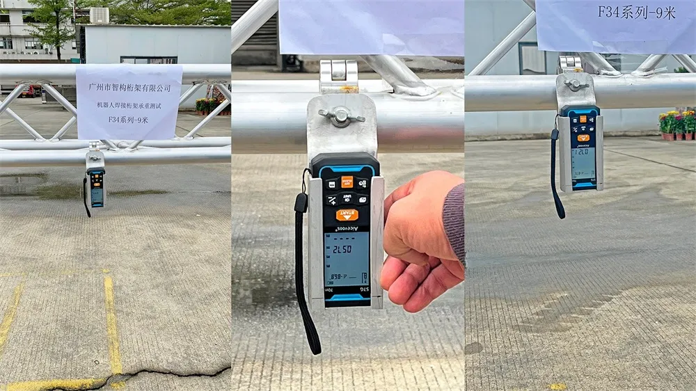 WTC Has Passed the Bearing Test of Manipulator Welding Truss