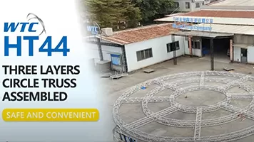 HT44三层圆环组装完成！