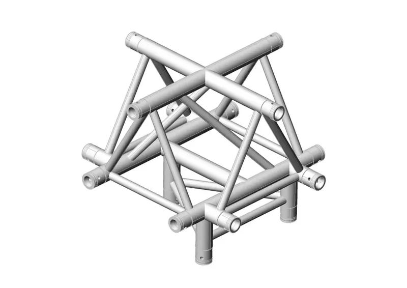 HT43-C52 五向十字路口顶点向上