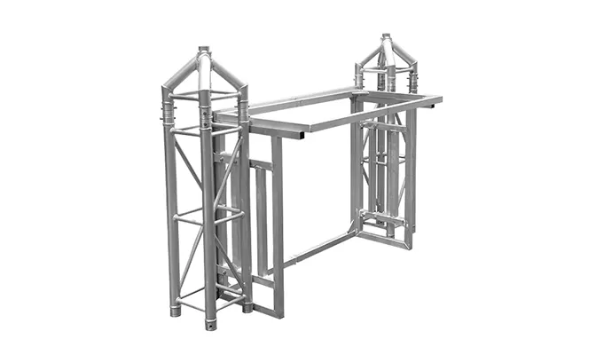 DJ控台架：铝合金架构・全场景耐用性