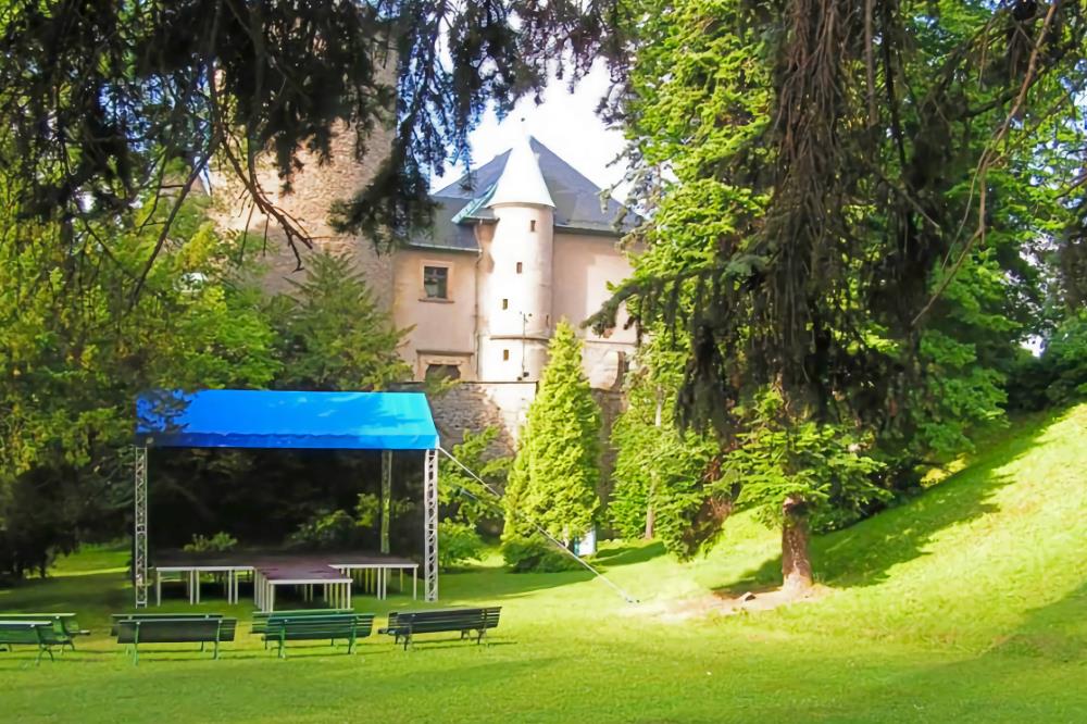 小型户外桁架凉棚