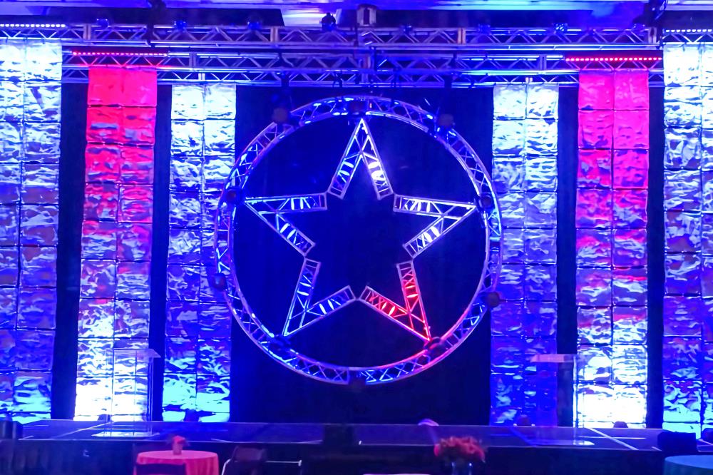 室内演出桁架舞台