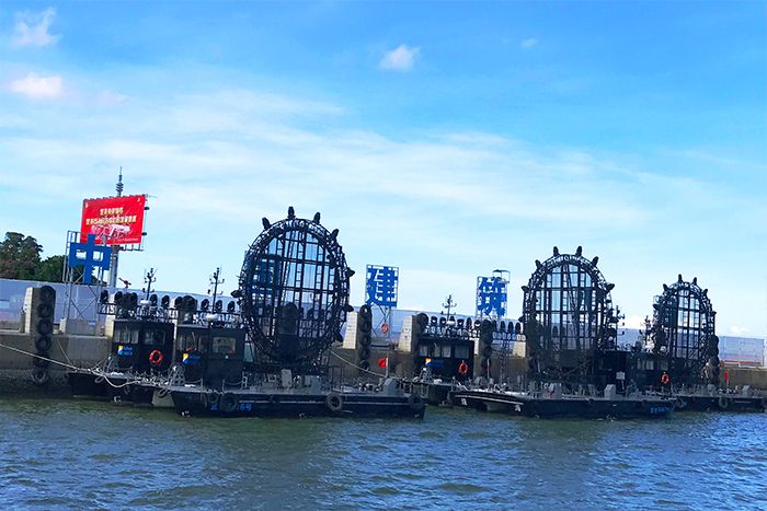 全球首部海上光影剧《九州船说.相约大海》