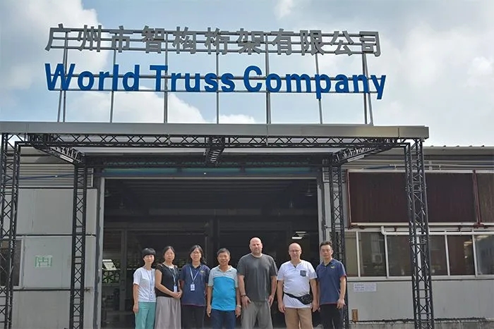 捷克TAF技术人员莅临智构桁架进行技术交流和指导！