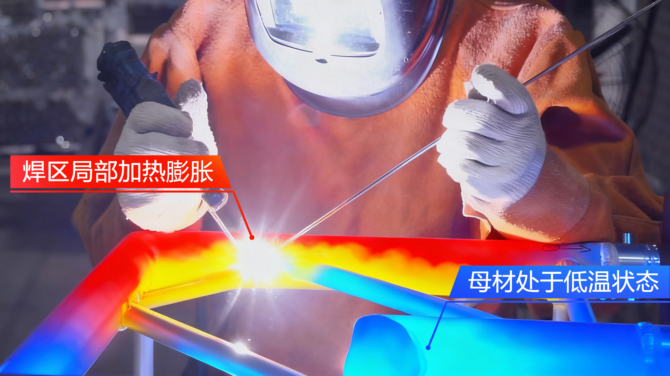 绘制桁架残余应力效果